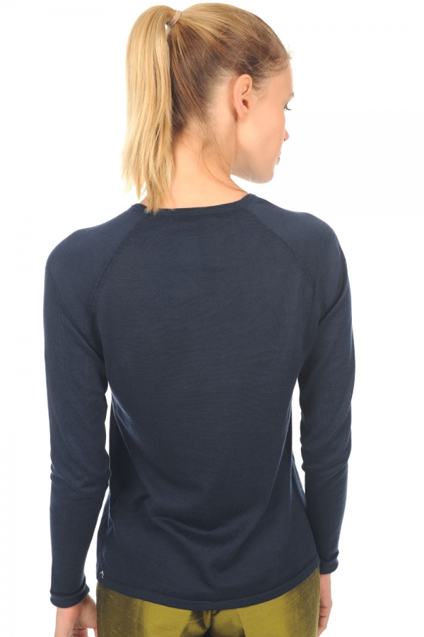 Baumwolle Giza 45 kaschmir pullover damen baumwolle cashmere ireland marineblau 2xl